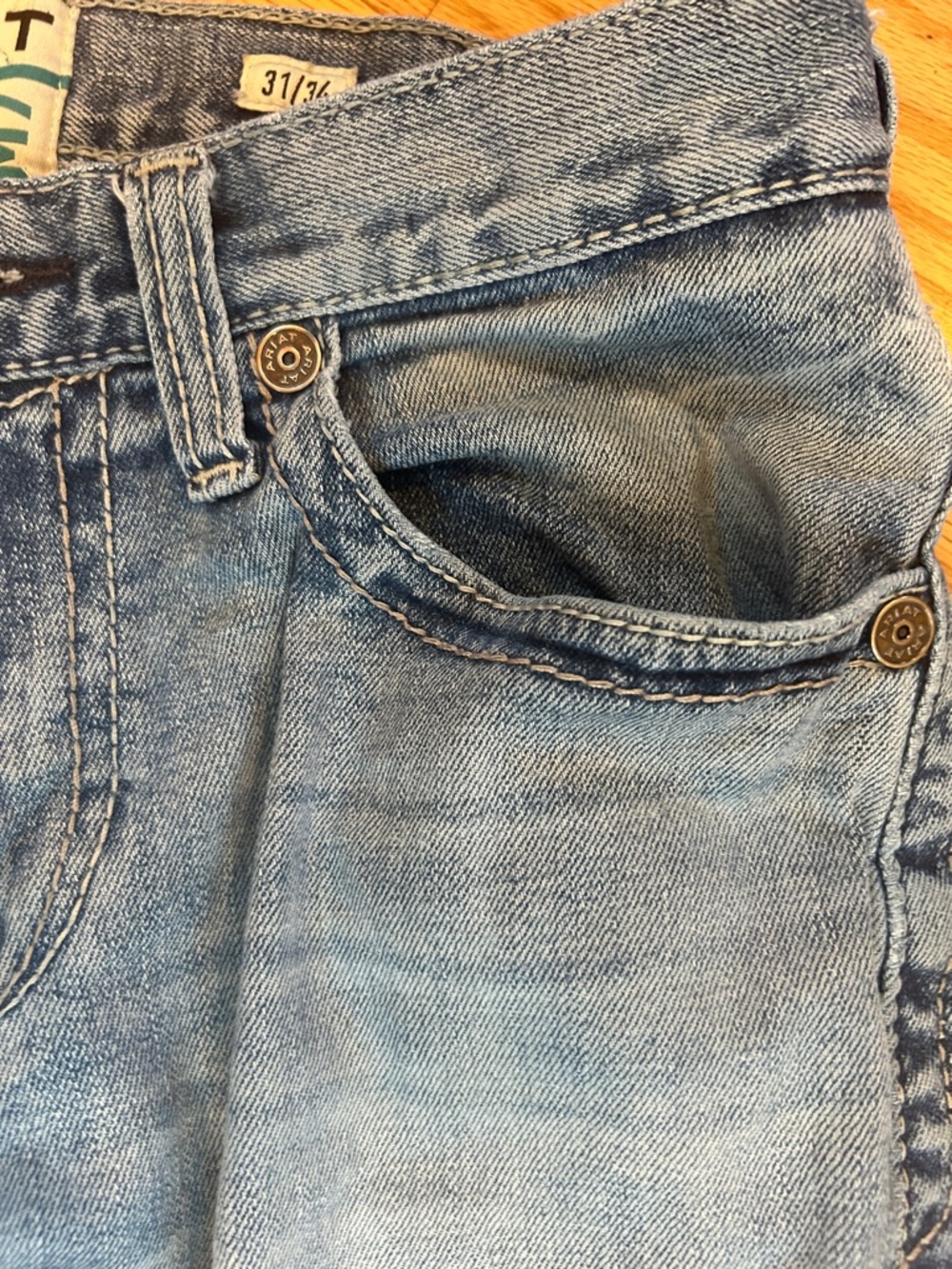 Ariat Men’s M7 Slim Straight-Leg Jeans - Picture 6 of 7